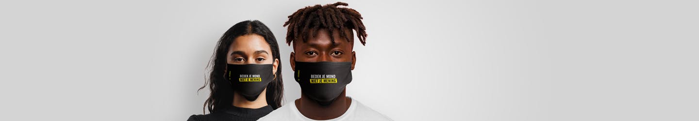 Word lid van Amnesty en ontvang gratis mondkapje